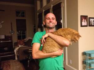 Doens't love the cat after crossfit